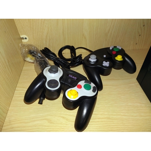 348 - A Nintendo game cube, believed to be complete package, plus one disc