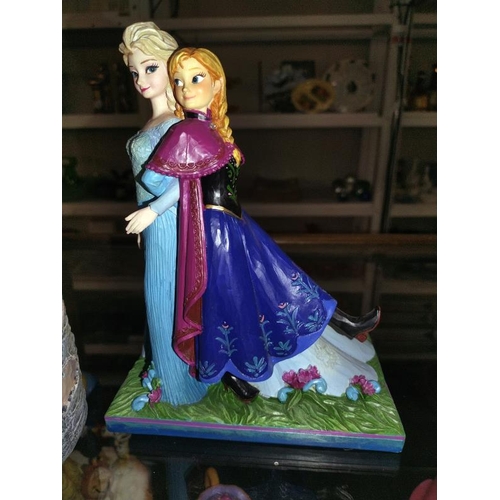 246 - 3 Disney traditions figures, Frozen figures including Sisters Forever