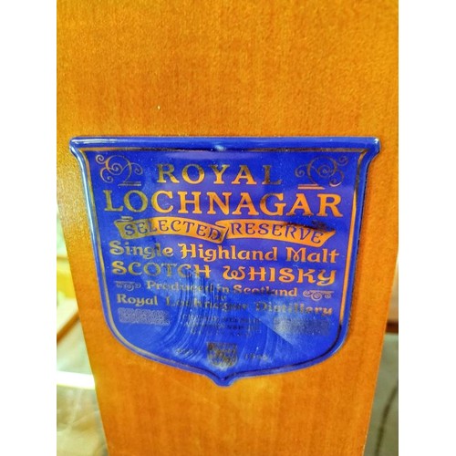 1388 - A boxed bottle of Royal Lochnagar single scotch and a bottle of Glenlivet single malt.  COLLECT ONLY... 