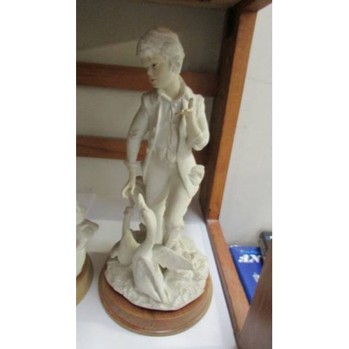 79 - A pair of bisque figurines.