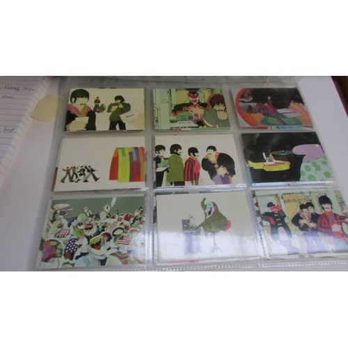 314 - A set of The Beatles Yellow Submarine trading cards.