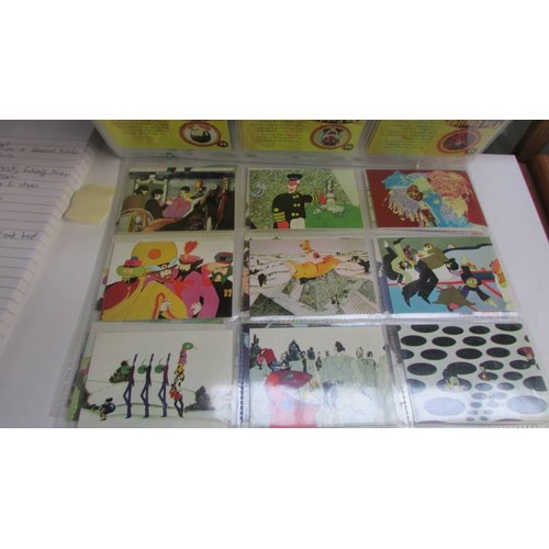 314 - A set of The Beatles Yellow Submarine trading cards.