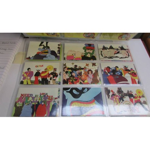 314 - A set of The Beatles Yellow Submarine trading cards.