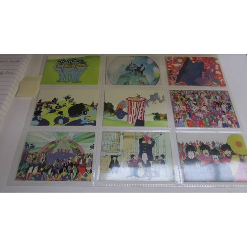 314 - A set of The Beatles Yellow Submarine trading cards.