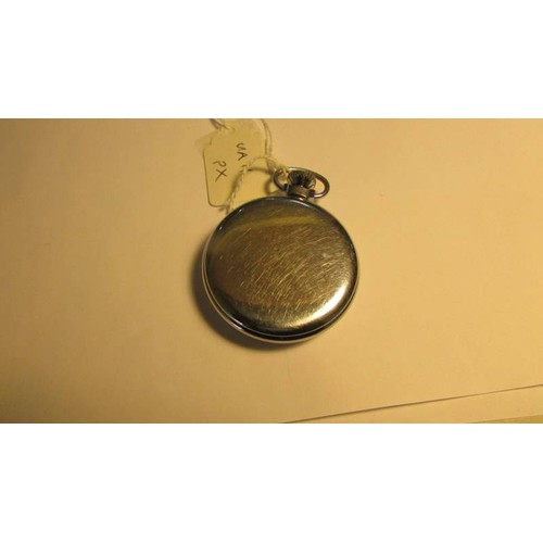 2003 - A chrome nodding Guinness toucan pocket watch, in working order.