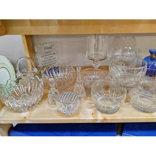 12 - A quantity of glass etc. including paperweights, COLLECT ONLY.