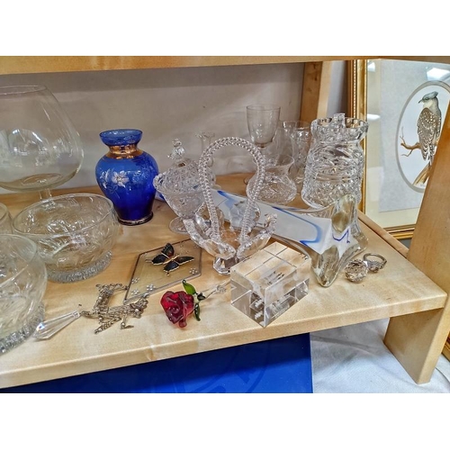 12 - A quantity of glass etc. including paperweights, COLLECT ONLY.