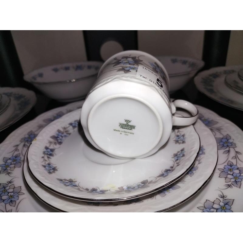 5 - A Mitterteich Bavaria, Germany tea set (28 pieces) COLLECT ONLY.