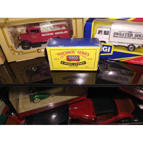 1007 - A mixed collection of boxed die cast including Corgi Jaguar collection & Prestige Ford Cabriolet etc... 