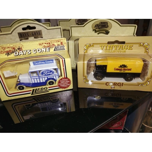 1007 - A mixed collection of boxed die cast including Corgi Jaguar collection & Prestige Ford Cabriolet etc... 