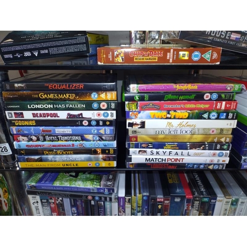 1028 - A good collection of DVD's including box sets, steel books, Game of Thrones, Disney & Agatha Christi... 