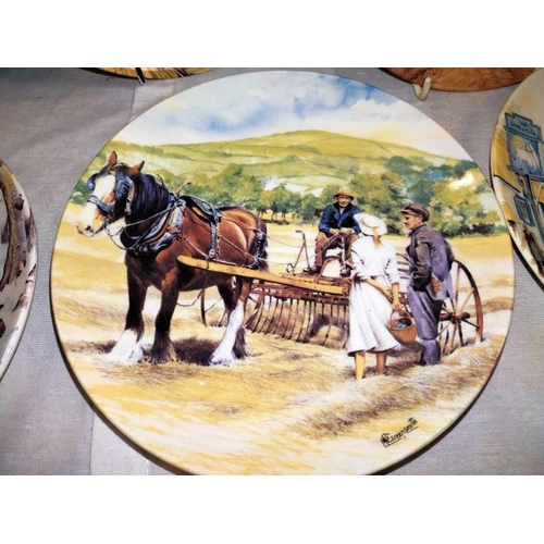 1045 - A quantity of horse related collectors plates including 12 Wedgwood & 4 Kaiser porcelain. COLLECT ON... 