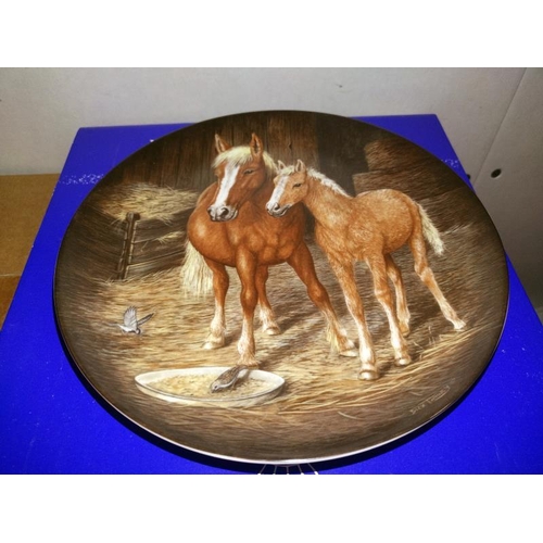 1045 - A quantity of horse related collectors plates including 12 Wedgwood & 4 Kaiser porcelain. COLLECT ON... 