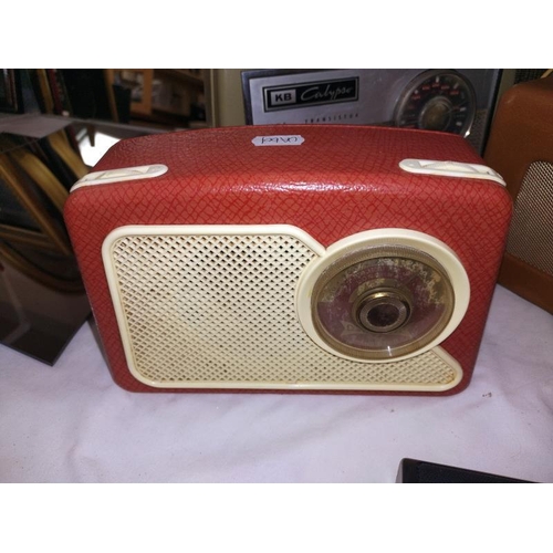 53 - 4 vintage radio's including Roberts & 1 Sony