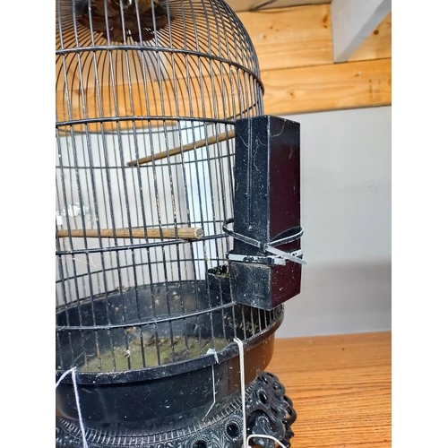 2188 - A vintage bird cage. A/F 50cm x 30cm approximately.  COLLECT ONLY.