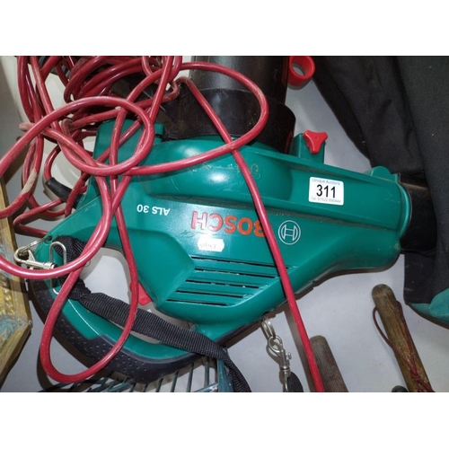 311 - A Bosch ALS30 garden vac (worked when tested) COLLECT ONLY.