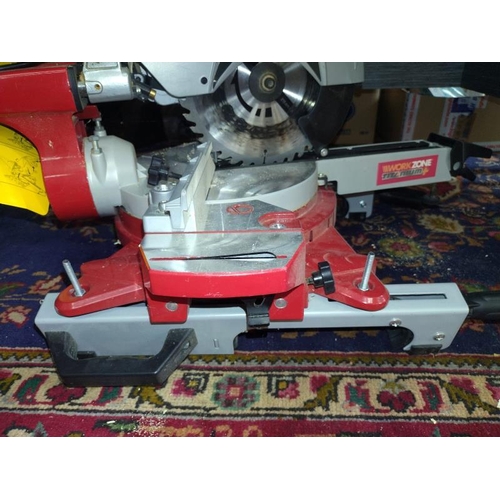 358 - A sliding Mitre saw.  COLLECT ONLY.