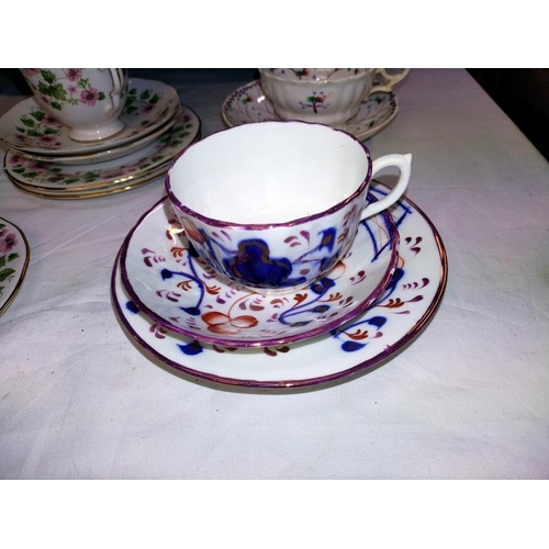 1213 - A Queen Anne bone china tea ware etc. COLLECT ONLY.