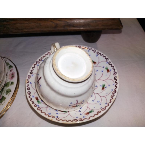 1213 - A Queen Anne bone china tea ware etc. COLLECT ONLY.