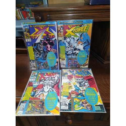 1276 - A collection of Spider-man and X-Men comics. 22comics.