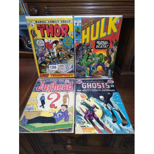 1288 - A collection of early comics including Thor, Hulk, etc