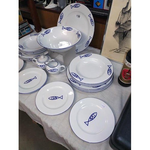 1190 - A GA Barcelona Aramis dinner set.  COLLECT ONLY.