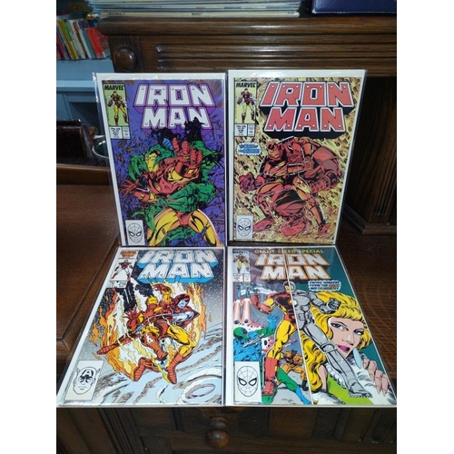 1280 - 35 marvel comics including 23 x Iron Man, Daredevil, Fantastic Four etc