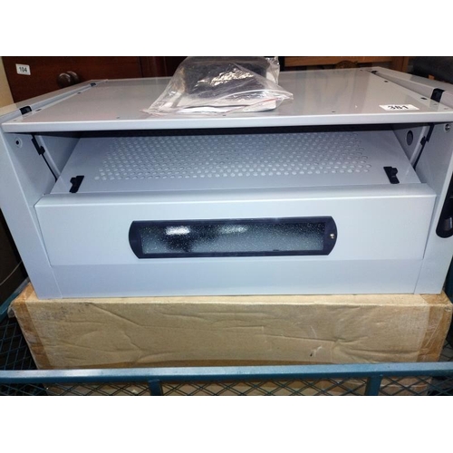 381 - A new, boxed Silver Grey cooker hood, model UGA-2403-60. COLLECT ONLY.