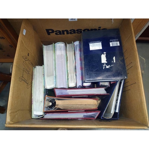 383 - A quantity of photograph albums with photos.