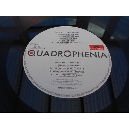 3 - The Who – Quadrophenia UK Double LP record 2625 037 A-2 B-1 A-1 and B-4 NM