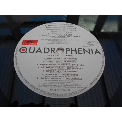 3 - The Who – Quadrophenia UK Double LP record 2625 037 A-2 B-1 A-1 and B-4 NM