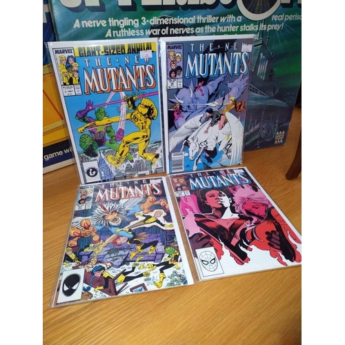 1215 - A quantity of Marvel comics including 23 issues of The New Mutants and 14 issues of Alpha Flight