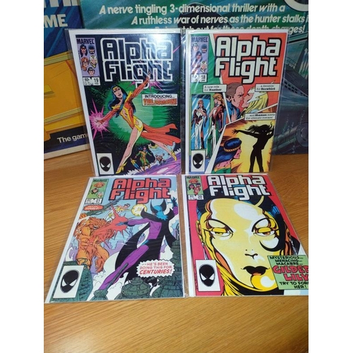 1215 - A quantity of Marvel comics including 23 issues of The New Mutants and 14 issues of Alpha Flight