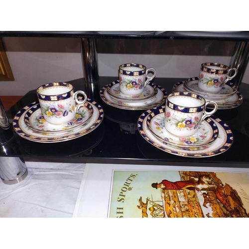 1401 - A vintage court china tea set. COLLECT ONLY.