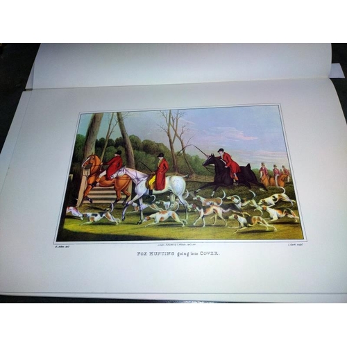 1402 - A British sports 1821 book of prints by Henry Alken