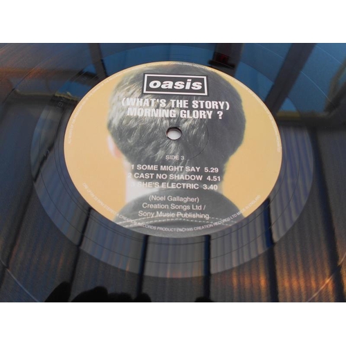 10 - Original Oasis (What’s the story) Morning Glory CRELP 189 UK Double LP