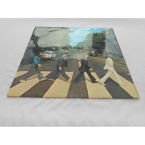 100 - The Beatles - Abbey Road Misaligned Apple UK LP 1st press LP PCS 7088 YEX 749- 2 and YEX 750 - 1