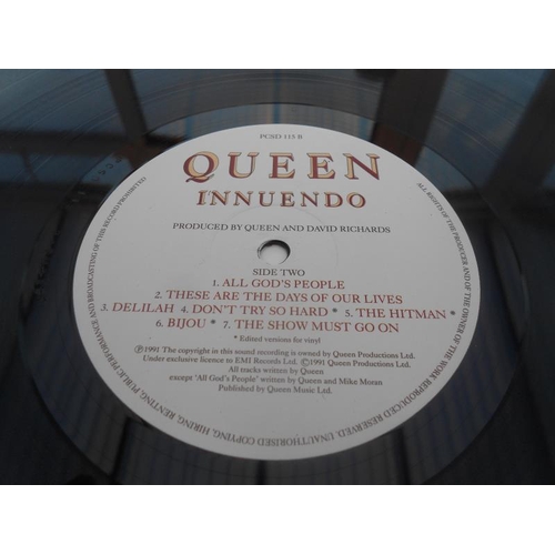 102 - Queen - Innuendo UK 1st press Record LP RCSD 115 A-1U-1-1 and B-2U-1-1 EX