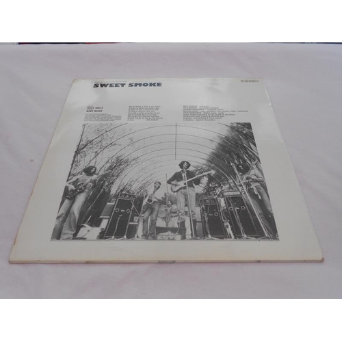 105 - Sweet Smoke.- Just a Poke German 1st press Record LP 1 C 062-28 886. 28886 A-1 and B-1 Ex+/N/Mint