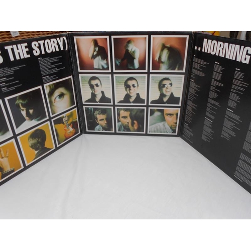 109 - Original Oasis (What’s the story) Morning Glory CRELP 189 UK Double LP Ex