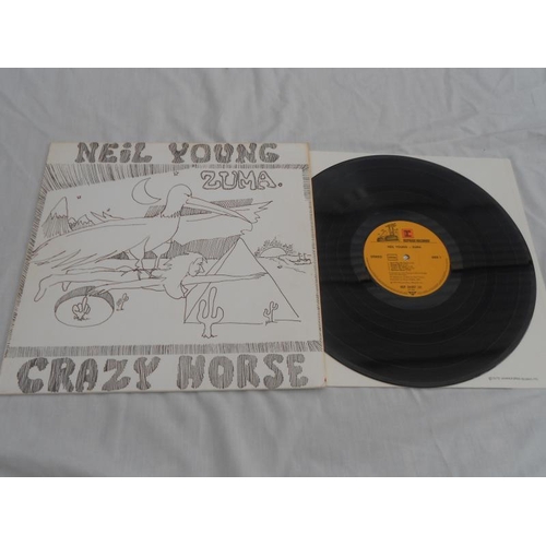 112 - Neil Young collection x 9. All Original LPs In amazing excellent plus to near mint condition