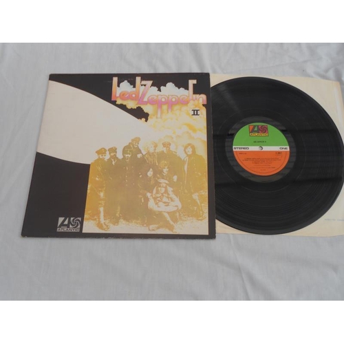 113 - Collection Led Zeppelin 1st four studio albums All UK originals Second Presses All sleeves and vinyl... 