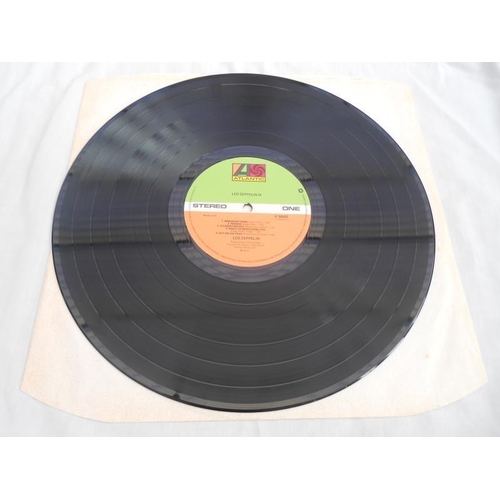 113 - Collection Led Zeppelin 1st four studio albums All UK originals Second Presses All sleeves and vinyl... 