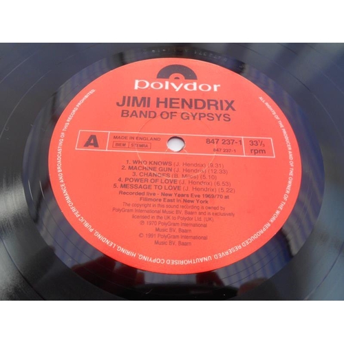 118 - Collection of Jimi Hendrix LPs x 9 All of the vinyl are in excellent to near mint condition