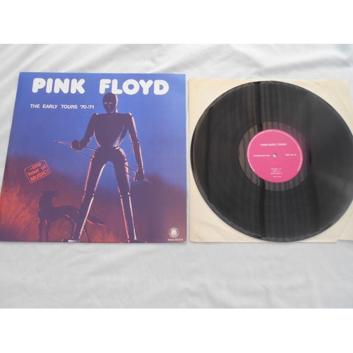 19 - Pink Floyd - Their Early Years Tour FET 771 Record LP Space Records. N/mint