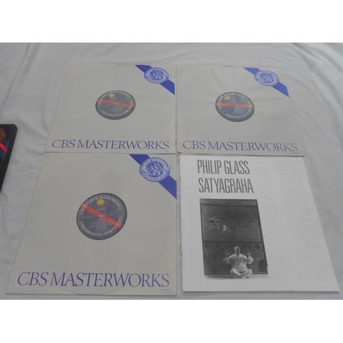 46 - Philip Glass - Satyagrah3 x LP box Set CBS ?– I3M 39672 Made in Holland N/ mint