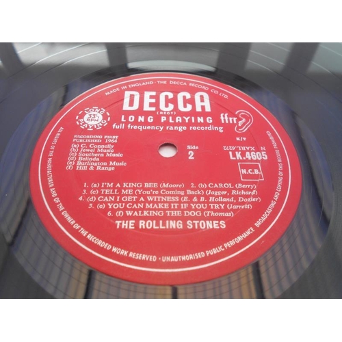 48 - Rolling Stones - The Rolling Stones UK 1st press Mono LK 4605 Ex condition