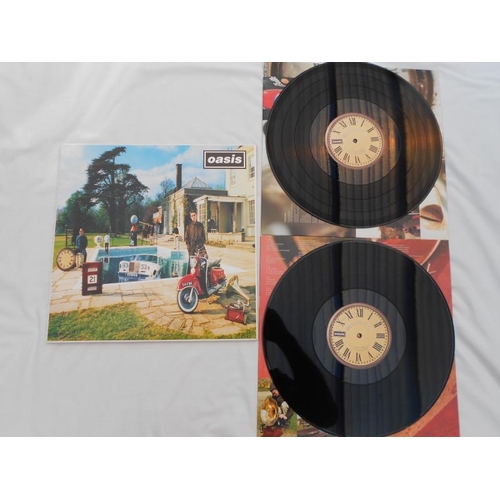 5 - Original Oasis  Be here now Creation CRELP 219 UK 1st press double LP Mint Immaculate condition