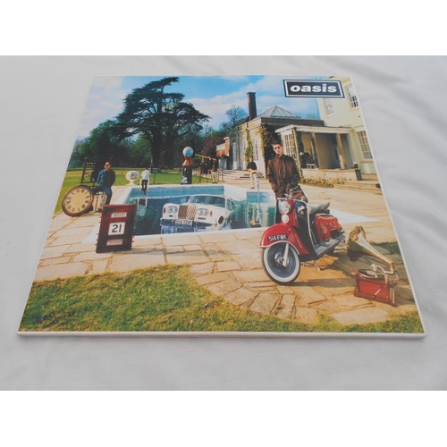 5 - Original Oasis  Be here now Creation CRELP 219 UK 1st press double LP Mint Immaculate condition