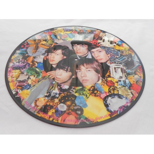 50 - Rolling Stones - Precious Stones Picture disc Mint condition as is the Plastic sleeve  SM-10005